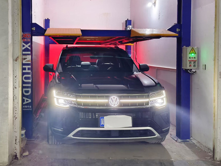 钢丝绳试四柱停车位