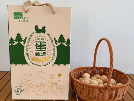 跑山鸡散养鸡蛋