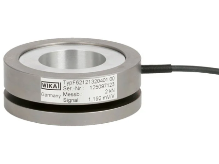 型号 F6212 圆环式力传感器 （扁平式，量程高达100 kN）