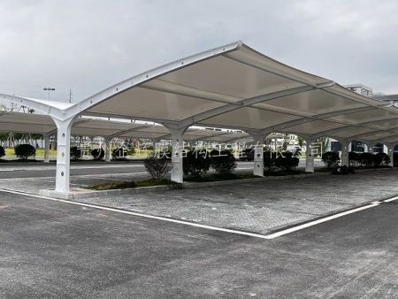 贵州贵阳黔南地区膜结构车棚厂家