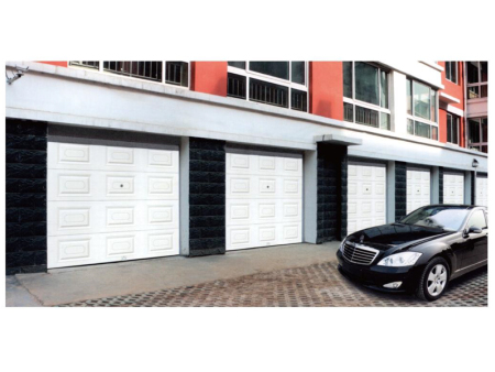 遥控翻板车库门