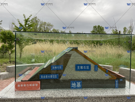 实体建模展现工程之美，八大水工建筑物模型落地黑龙江省水利学校