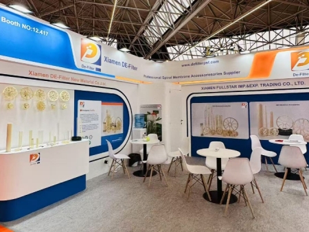 Xiamen De-filter New Materials Co., Ltd. made its show at the Aquatech Amsterdam 2025 in the Netherlands to deepen cooperation in the European market