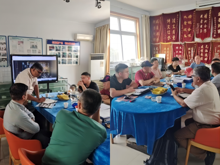 印度GOEL IMPEX公司董事总经理率团，到我公司洽谈采购项目!