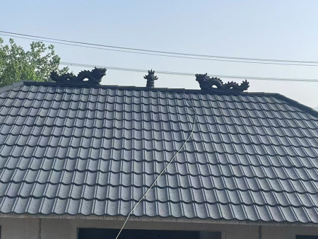 阿鲁山彩石金属瓦