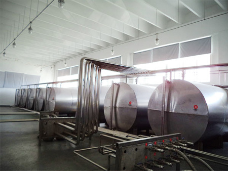 全自动勾兑控制现场