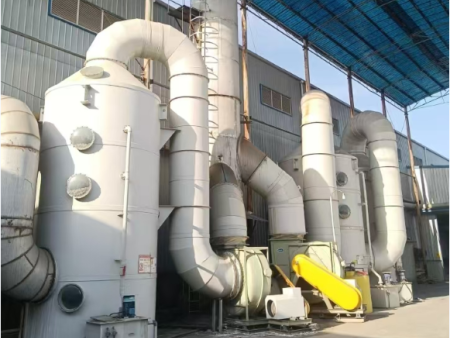 廢氣處理現(xiàn)場(chǎng)