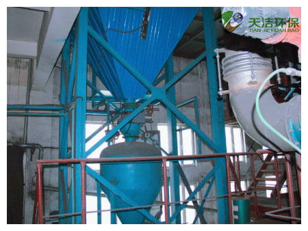 干法脫硫現(xiàn)場(chǎng)