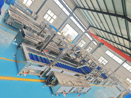 气泡清洗流水线