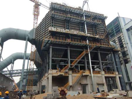 唐山某钢铁公司烧结电除尘器 