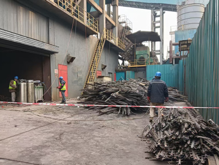 山西某钢铁公司球团电除尘检修 