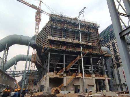 唐山某钢铁公司烧结电除尘器 