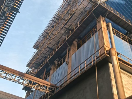 山西某钢铁公司烧结机机头电除尘检修  