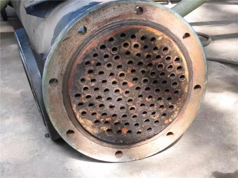 油冷卻器清洗前后對(duì)照
