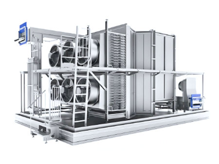 单螺旋速冻机