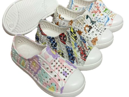 5475儿童小白鞋新款印刷24-38