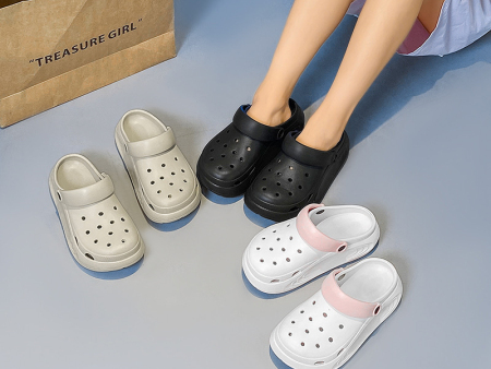 5482  厚带简约女款洞洞鞋35-40