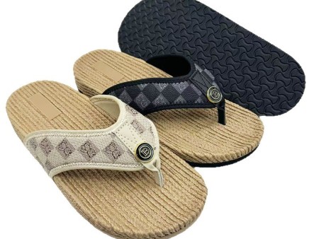  5495 男士人字拖防滑麻绳底39-44