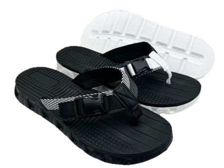 5506 双色织带男士人字拖40-45