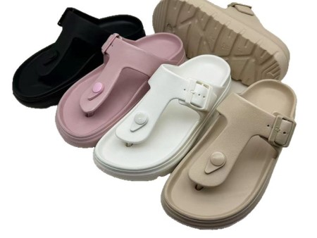  5550 情侣款厚底T型人字拖36-45