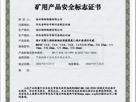 煤矿用聚乙烯绝緣编织屛蔽聚氯乙烯护套通信电缆 煤矿用聚乙烯绝緣编织屛蔽聚氯乙烯护套通信电缆