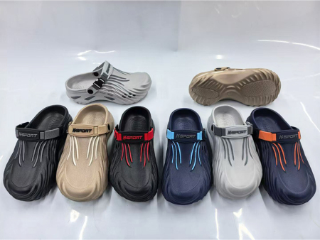  5645 瀑布流描漆洞洞鞋男40-45