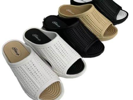 5675   网面鱼嘴头一字拖女36-41