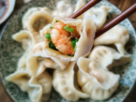 大虾水饺