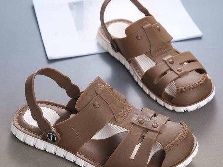 5698   圆头包头凉鞋男40-45