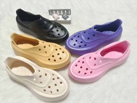 5740 尖头气垫包跟洞洞鞋女36-41