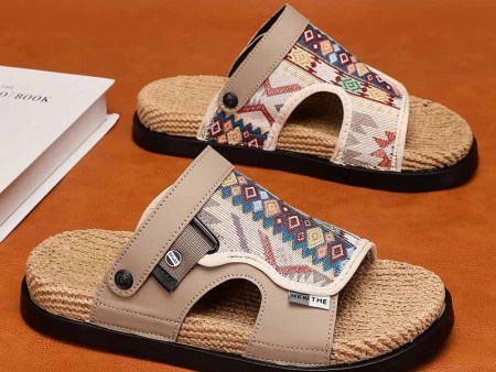 5748   民族风麻绳凉鞋男39-44