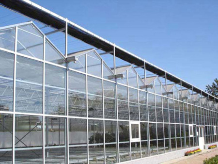 Intelligent glass greenhouse
