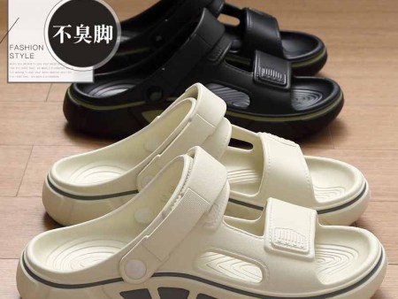 5775  侧边三角描漆男士凉鞋39-46