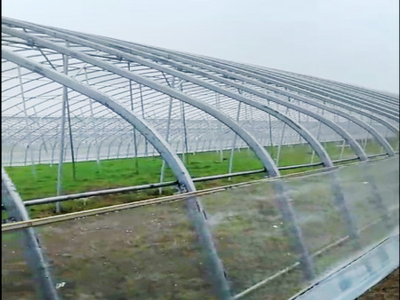 All-steel frame arched shed
