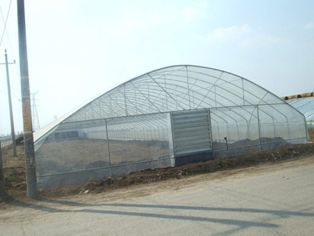 All-steel frame arched shed