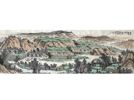 春风轻抚黄土坡