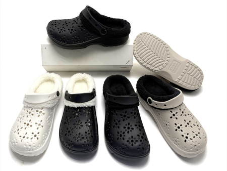 5815 亲子款雪花翻毛棉拖鞋24-41