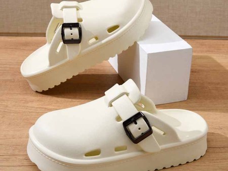 5883   厚底包头博肯拖鞋女36-41