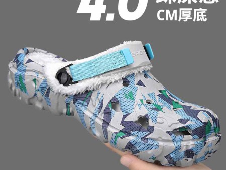 5880   大码印刷织带棉鞋男40-47