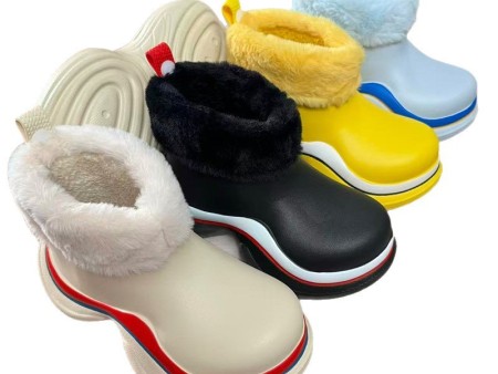 5899 小蛮腰中筒棉鞋女34-40