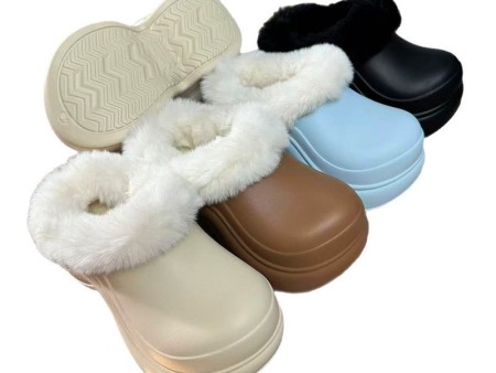 5916   翻毛踩屎感棉鞋女款35-40