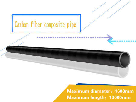 Carbon fiber composite pipe