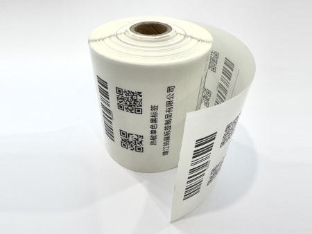 透明单色黑标签