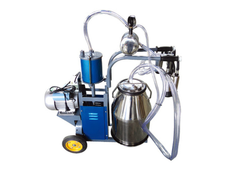 Type YDH-Ⅱ Piston-typed Single-barreled Mobile Milking Machine for Cows
