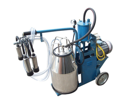 Type YDH-Ⅰ Piston-typed Single-barreled Mobile Milking Machine for Cows