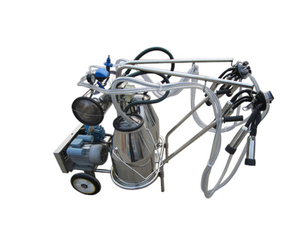 How to use a mobile milking machine correctly