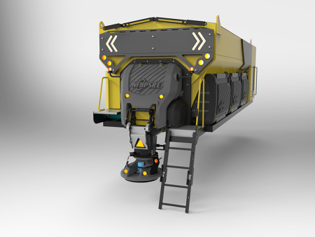 预湿型融雪剂撒布机