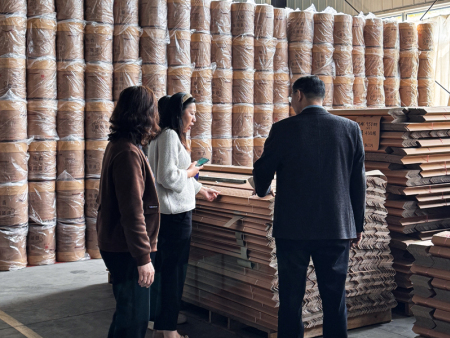 纸护角考察现场