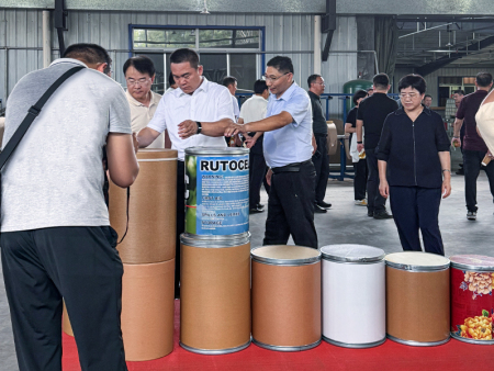 铁箍纸板桶考察实景