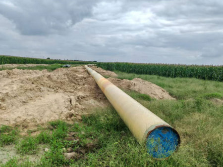 天燃气管道玻璃钢保护层